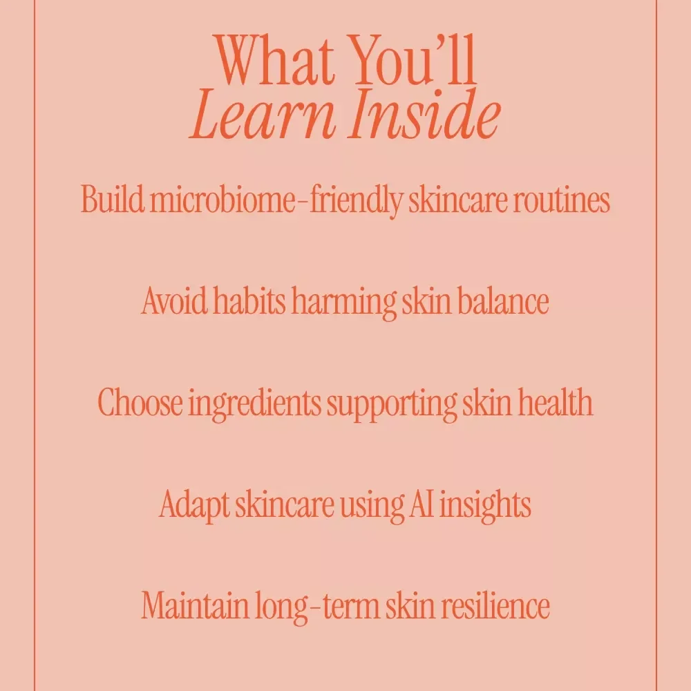 Microbiome Skincare for Glowing – Science-Backed Ebook Explaining What Is Microbiome Skincare for Healthy, Radiant Skin