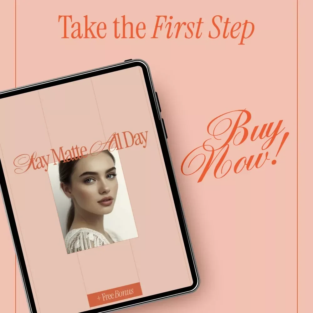 Stay Matte All Day – Baking Makeup Checklist for Oily Skin | how to bake your makeup for oily skin | Digital Download