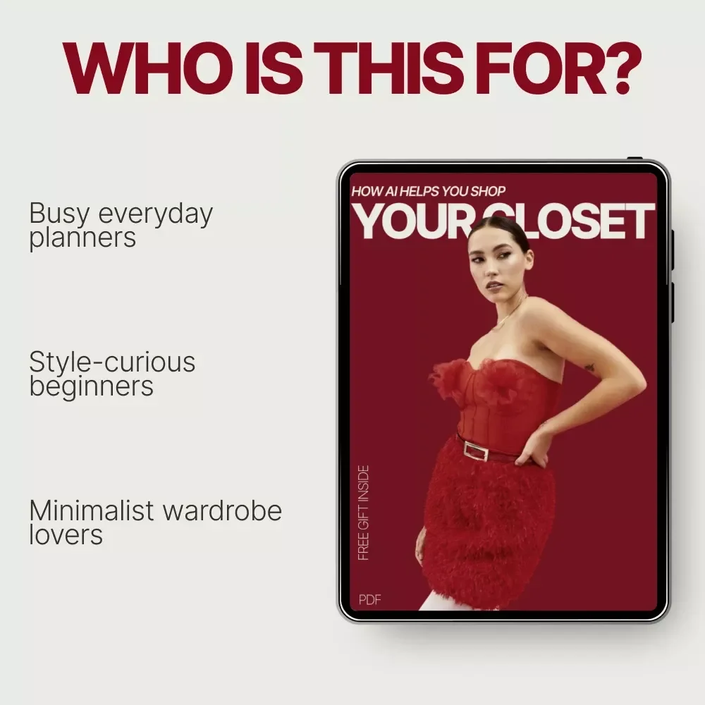 How AI Helps You Shop Your Closet – Smart Styling Checklist | AI to Help You Shop Your Closet for an Event | Digital Download