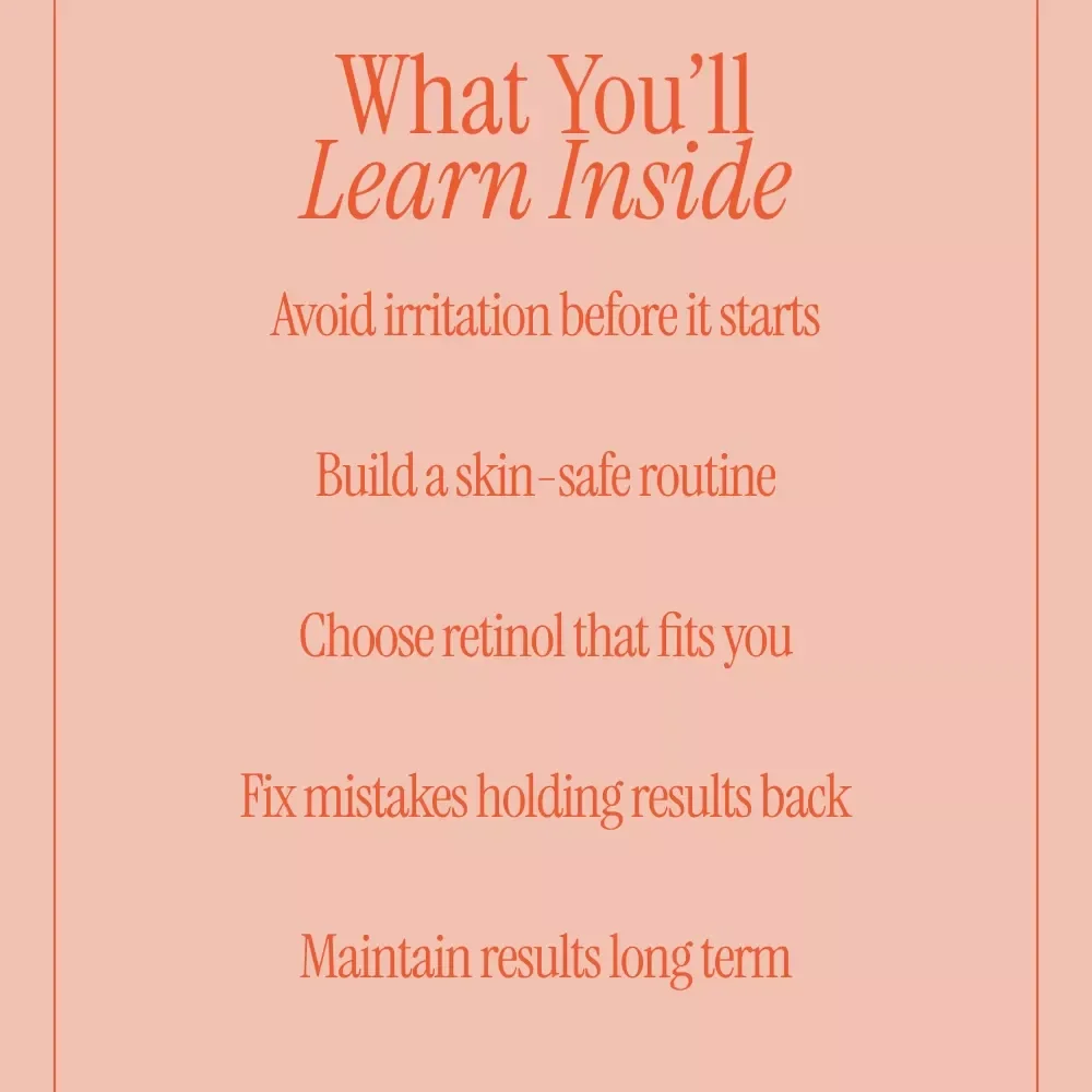 Retinol Without the Redness – A Practical Skincare Guide on how to use retinol without irritation for Calm, Clear Skin