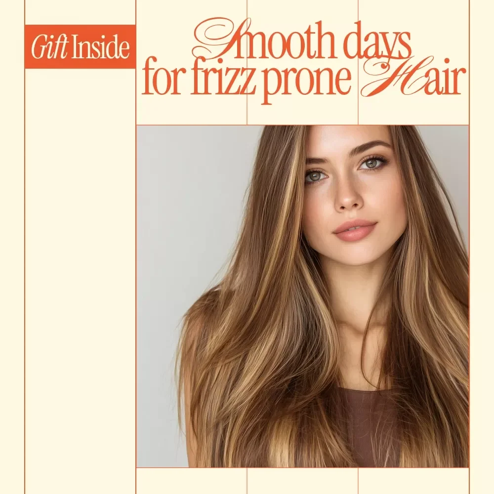 Smooth Days for Frizz Prone Hair – Digital Hair Care Guide, Anti-Frizz Routine eBook, Frizz Control Checklist & Styling Tips Download
