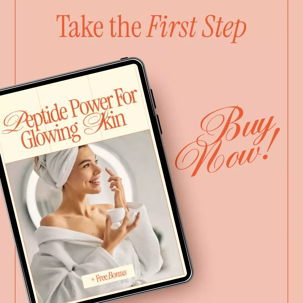 Peptide Power for Glowing Skin | Easy Skincare Checklist Explaining What Are Peptide Serums Good For