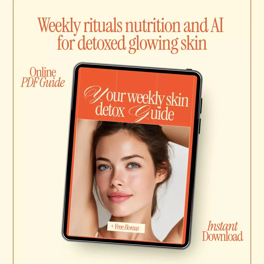 Your Weekly Skin Detox Guide Ebook | Weekly Skin Detox Rituals, Glow Reset & At-Home Skincare Planner