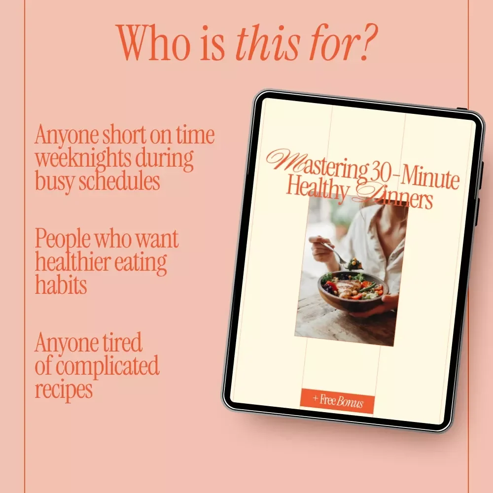 Mastering 30-Minute Healthy Dinners – A Practical Guide on How to Cook a Healthy Dinner in 30 Minutes for Busy Home Cooks
