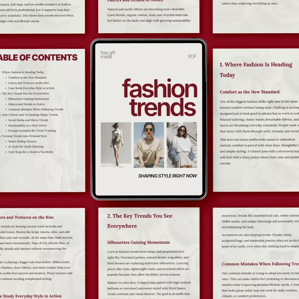 Fashion Trends Shaping Style Right Now – A Modern Guide to What Fashion Trends Are Rising Now, Everyday Looks, Smart Styling & Future-Ready Wardrobes