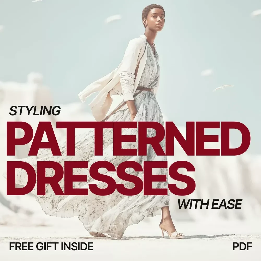 Styling Patterned Dresses With Ease | Pattern Mixing Guide, Fashion eBook, Outfit Styling Checklist, Digital Download