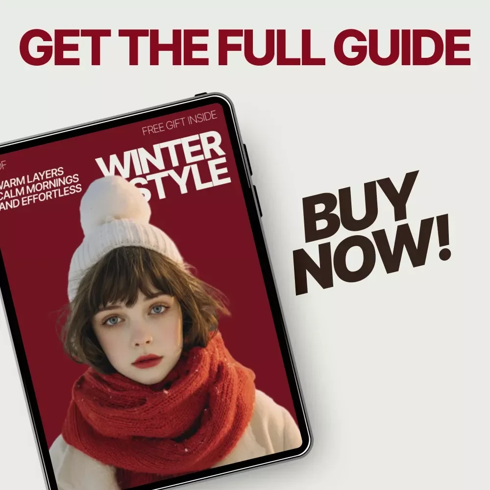 Warm Layers Calm Mornings and Effortless Winter Style – Ebook with Seasonal Outfit Ideas for Winter, Cozy Layering Guide & AI-Planned Cold Weather Looks