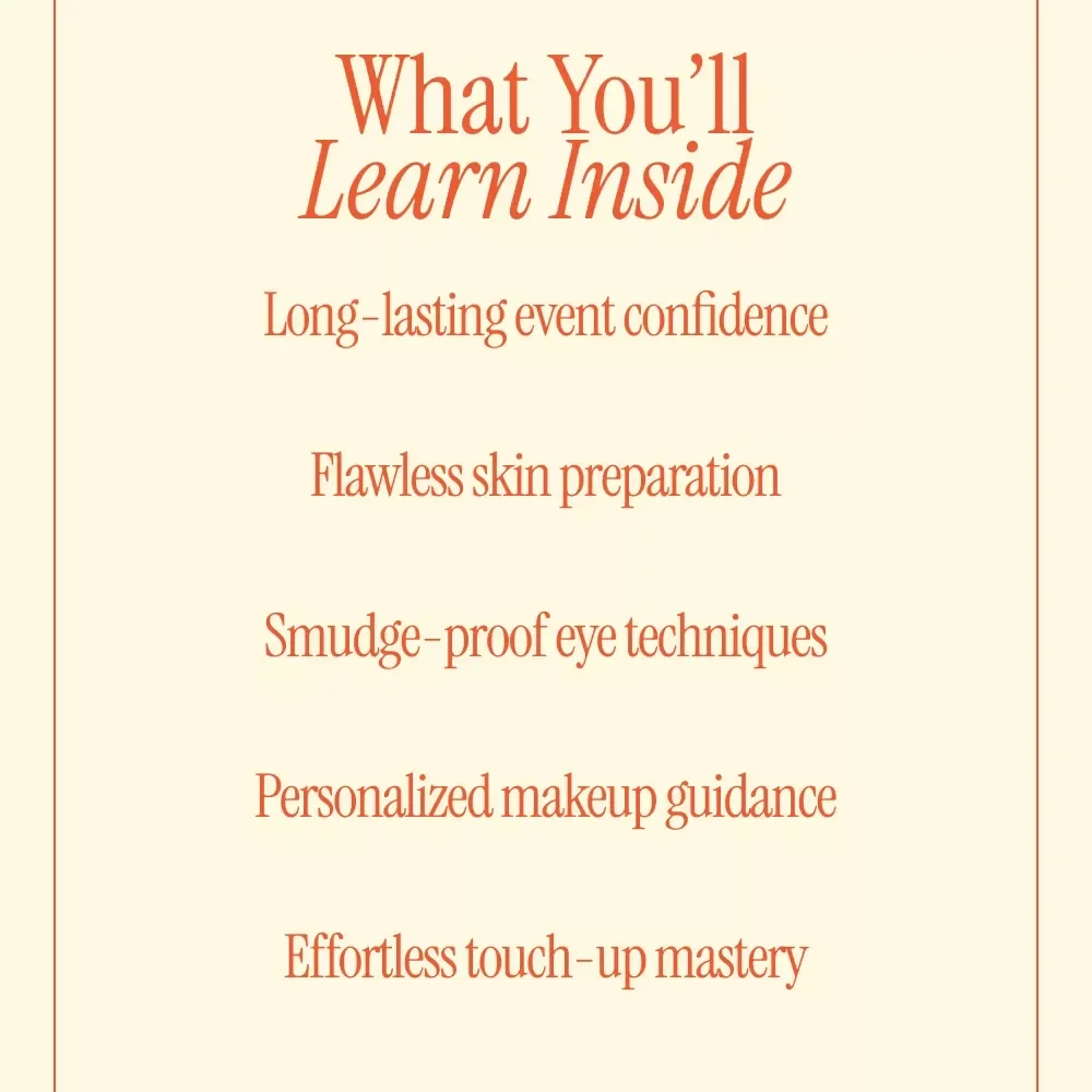 Flawless Makeup for Special Events | Professional Makeup for Special Events Tips Ebook | Event, Wedding & Party Beauty Guide Digital Download
