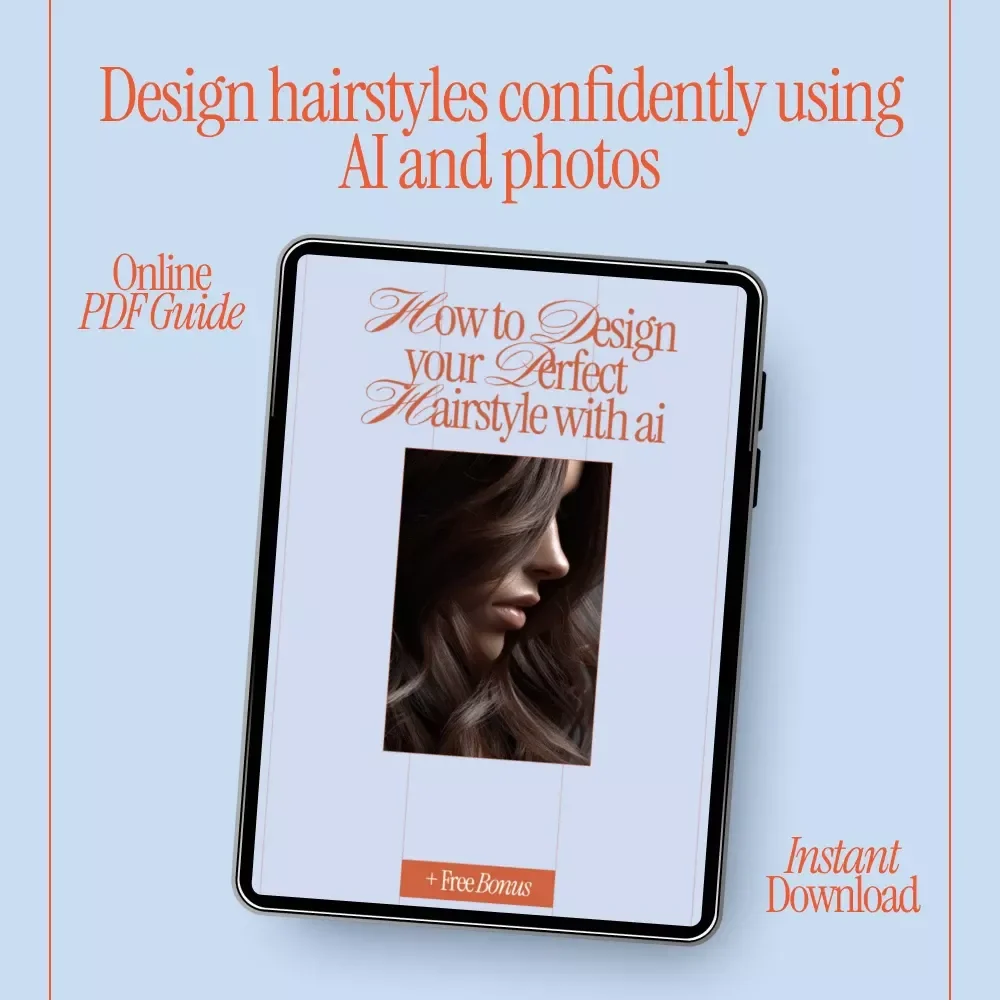 How to Design Your Perfect Hairstyle with AI – Smart eBook Guide Using AI to Design a New Hairstyle on Your Photo