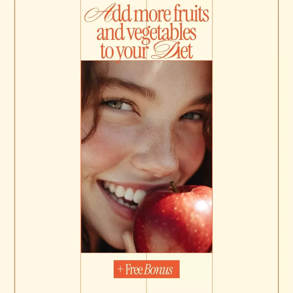 Add More Fruits and Vegetables to Your Diet – Simple Guide on How to Eat More Fruits and Vegetables Easily | Healthy Eating Digital Download