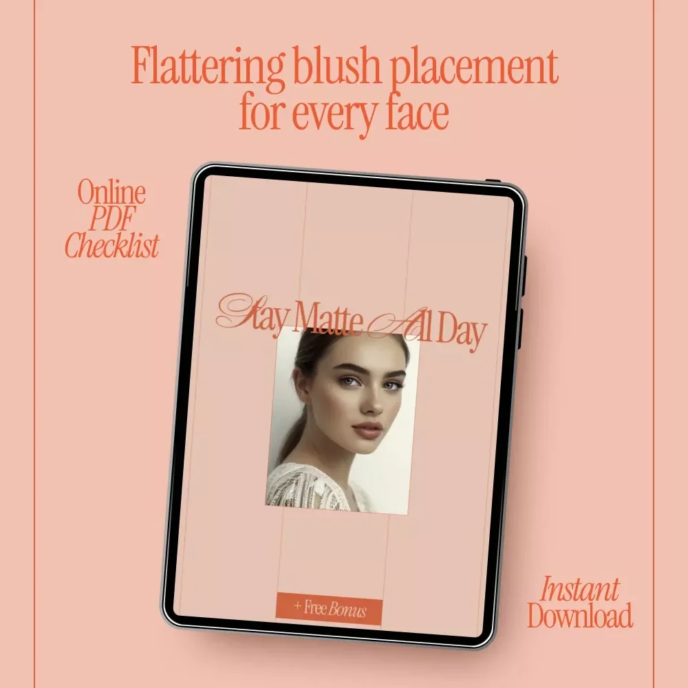 Stay Matte All Day – Baking Makeup Checklist for Oily Skin | how to bake your makeup for oily skin | Digital Download