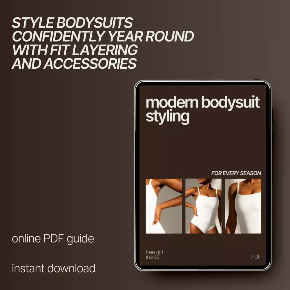Modern Bodysuit Styling for Every Season | A Timeless Guide on how to wear a bodysuit without looking dated