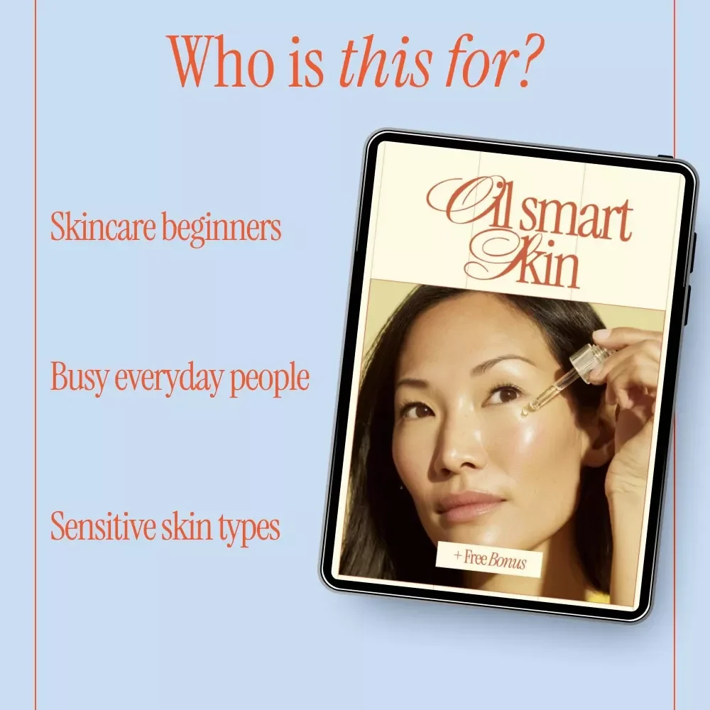 Oil Smart Skin | How to Choose Moisturizer for Oily Skin eBook | Smart Skincare Guide for Balanced, Shine-Free Skin