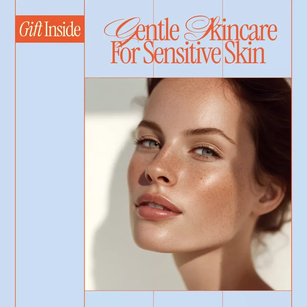 Gentle Skincare for Sensitive Skin | Complete Ebook Guide to Calm, Soothe & Build a Personalized Routine