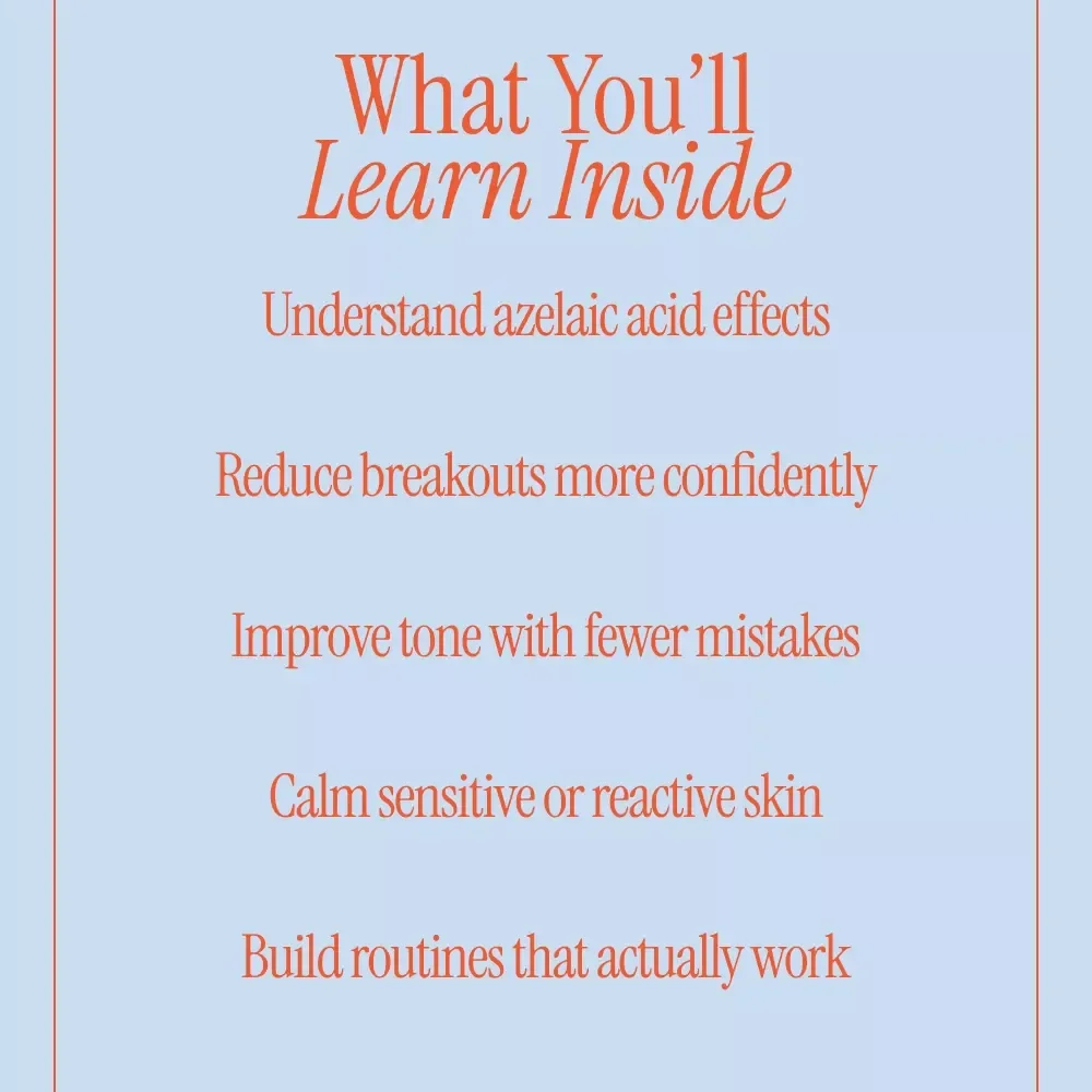 How Azelaic Acid Transforms Your Skin – Complete Skincare Guide Explaining What Is Azelaic Acid Good For, Acne, Redness & Tone