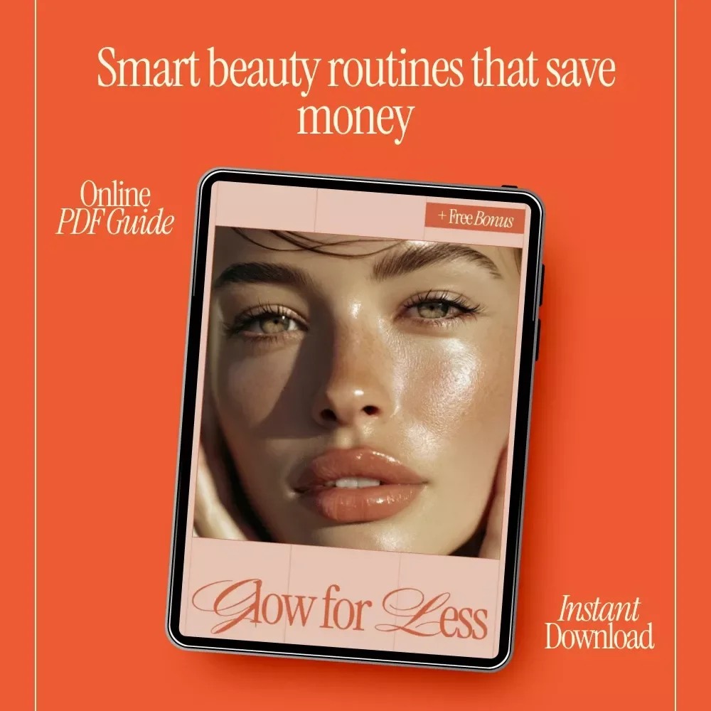 Glow for Less – Budget Beauty Guide Ebook | What Are Best Budget Beauty Tips for Skincare, Makeup & Haircare