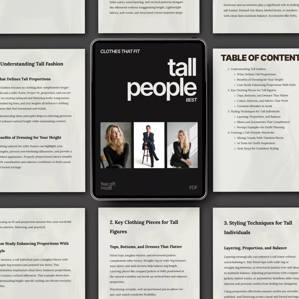 Clothes That Fit Tall People Best – Ultimate Tall Fashion Guide, Styling Tips, Outfit Planning & Proportion Secrets for Confident Tall Wardrobes