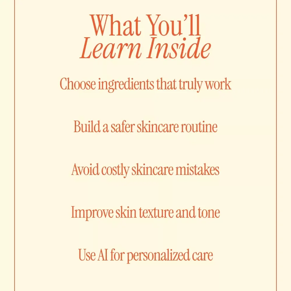 Anti-Aging Ingredients You Should Know – Skincare Guide eBook, Anti-Aging Ingredients Guide, Wrinkle Care, Hydration & Brightening Ingredients, AI Skincare Routine Digital Download