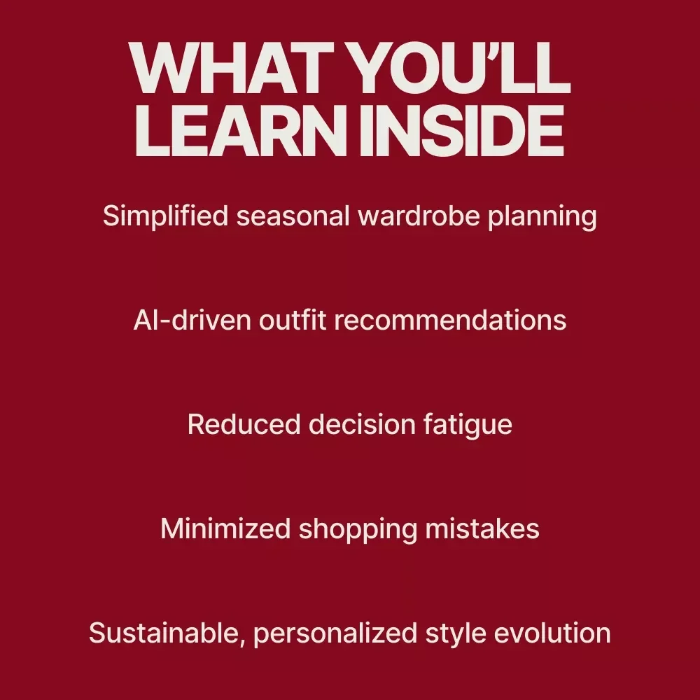 Planning Outfits Smarter Not Harder With AI: The Ultimate Guide to Using AI Outfit Planner for Your Seasonal Wardrobe