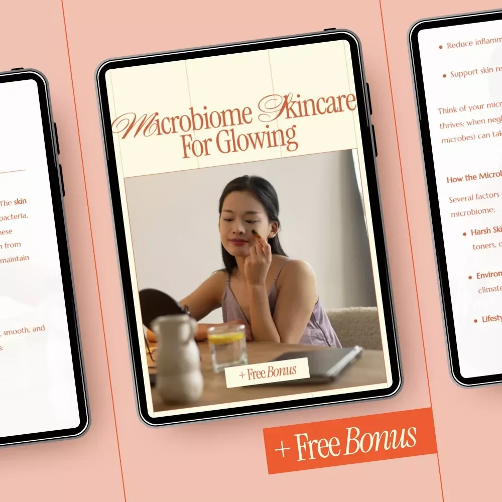 Microbiome Skincare for Glowing – Science-Backed Ebook Explaining What Is Microbiome Skincare for Healthy, Radiant Skin