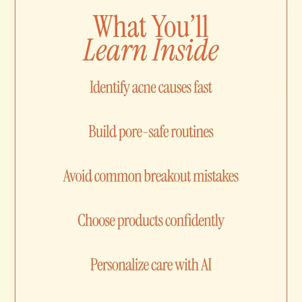 Acne Skincare That Works Best – Complete Digital Guide to Clear Skin, Smart Routines, and Personalized Acne Care