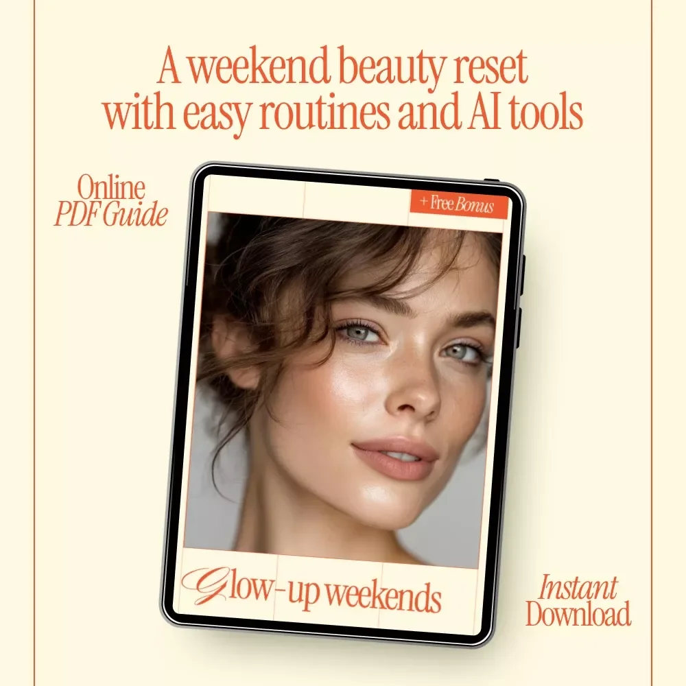Glow-Up Weekends – Weekend Beauty Routines Guide for Effortless Self-Care, Skincare, Hair & AI Beauty Tools