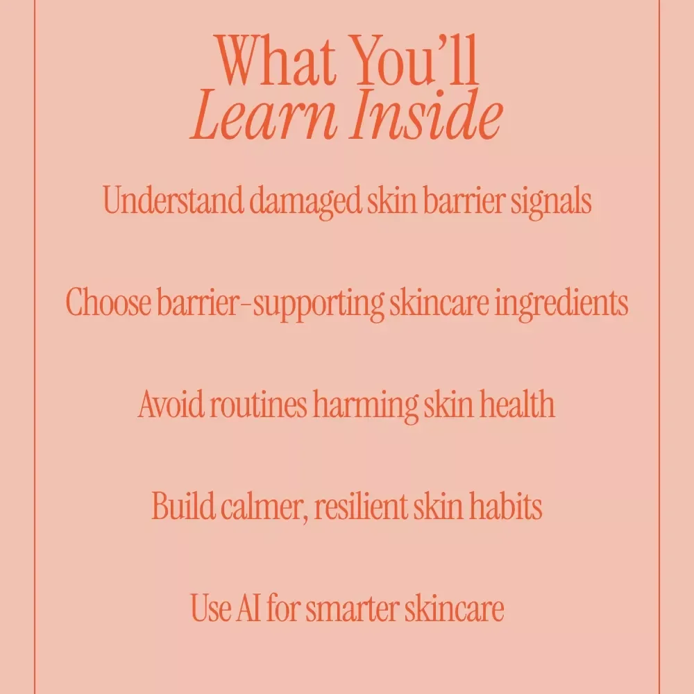 Barrier Repair Skincare eBook – Learn What Barrier Repair Skincare Means, Skin Barrier Science, Ingredients & AI-Powered Routine Guide