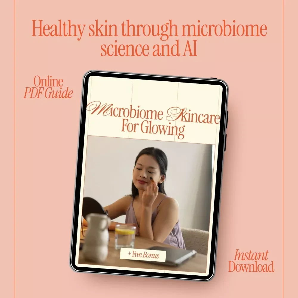 Microbiome Skincare for Glowing – Science-Backed Ebook Explaining What Is Microbiome Skincare for Healthy, Radiant Skin