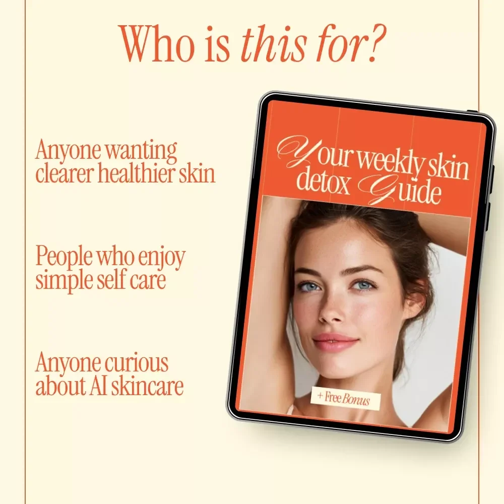 Your Weekly Skin Detox Guide Ebook | Weekly Skin Detox Rituals, Glow Reset & At-Home Skincare Planner