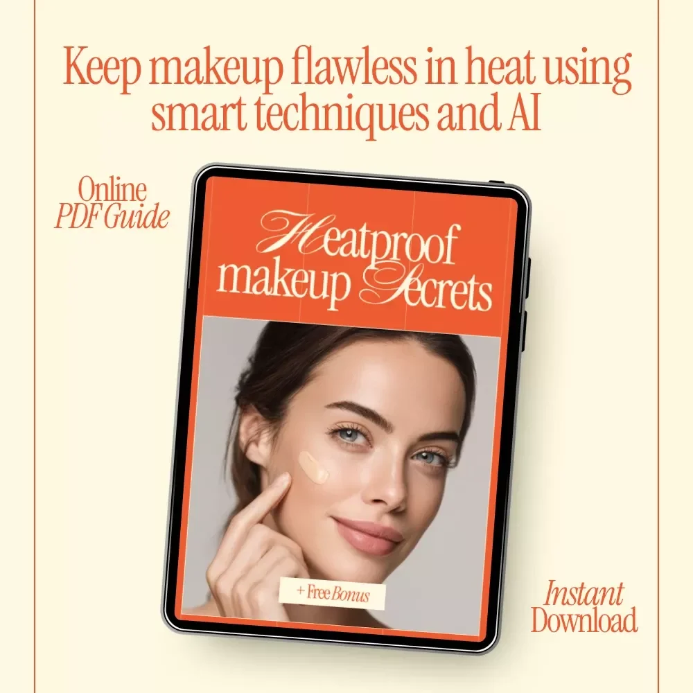Heatproof Makeup Secrets | Pro Guide on how to make makeup last longer in heat | Summer-Proof Beauty Routine Digital Download