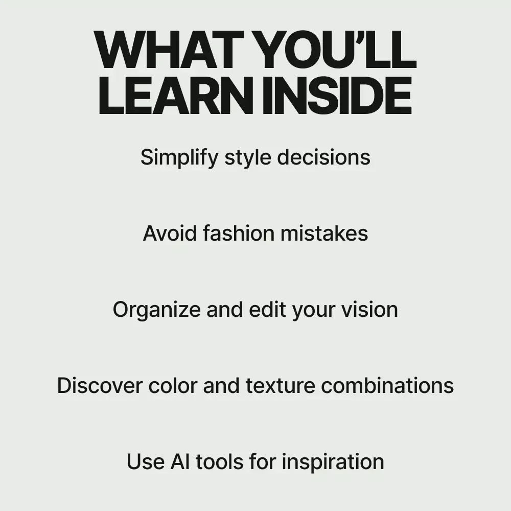 Build Your Fashion Moodboard With Intention - A Guide to Creating a Personalized Fashion Moodboard