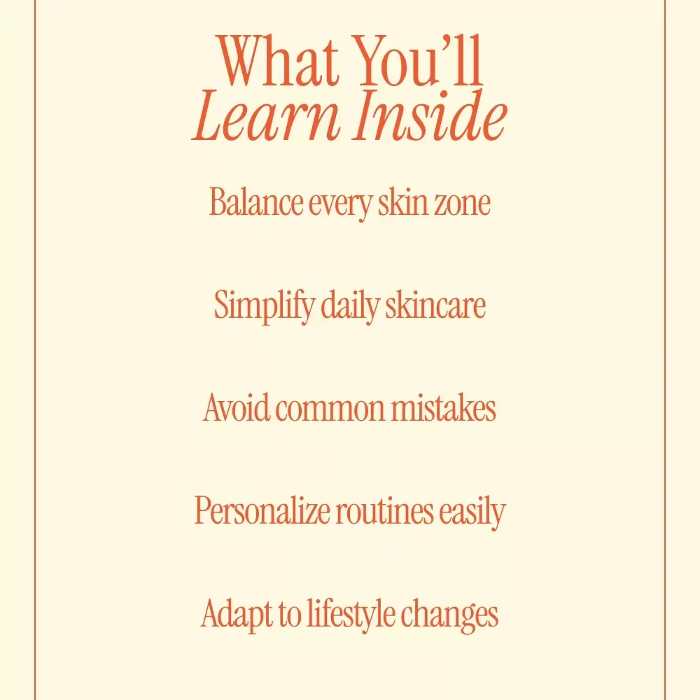 Balanced Beauty for Combination Skin – Complete Skincare Routine for Combination Skin eBook, Daily Care Guide, Personalized Beauty Download