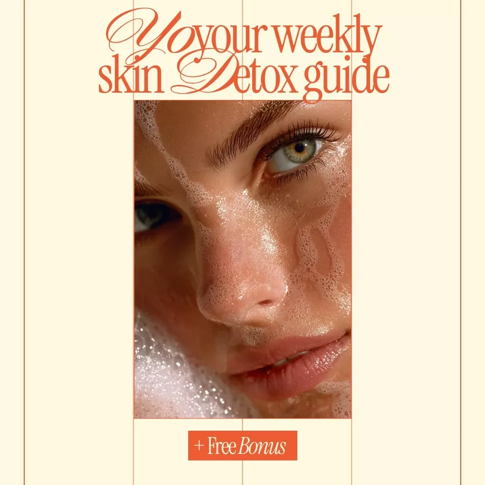 Your Weekly Skin Detox Guide Ebook | Weekly Skin Detox Rituals, Glow Reset & At-Home Skincare Planner