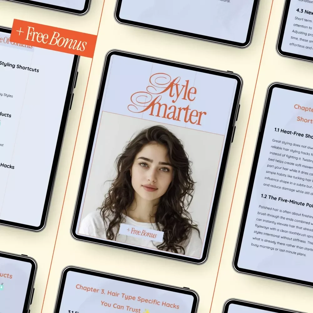 Style Smarter: A Practical Ebook Packed With Hair Styling Hacks for Fast, Polished Everyday Looks