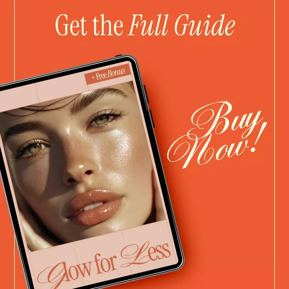 Glow for Less – Budget Beauty Guide Ebook | What Are Best Budget Beauty Tips for Skincare, Makeup & Haircare
