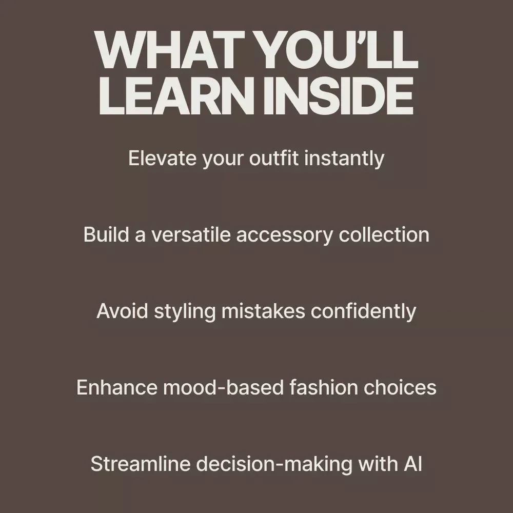 The Art of Choosing Statement Accessories: A Complete Guide to Picking the Perfect Pieces for Any Outfit