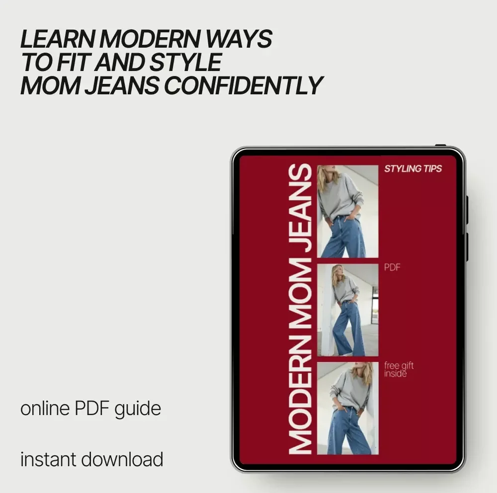 Modern Mom Jeans Styling Tips – Trendy Denim Guide for Women | Mom Jeans How to Style Them Now | Digital Fashion Guide