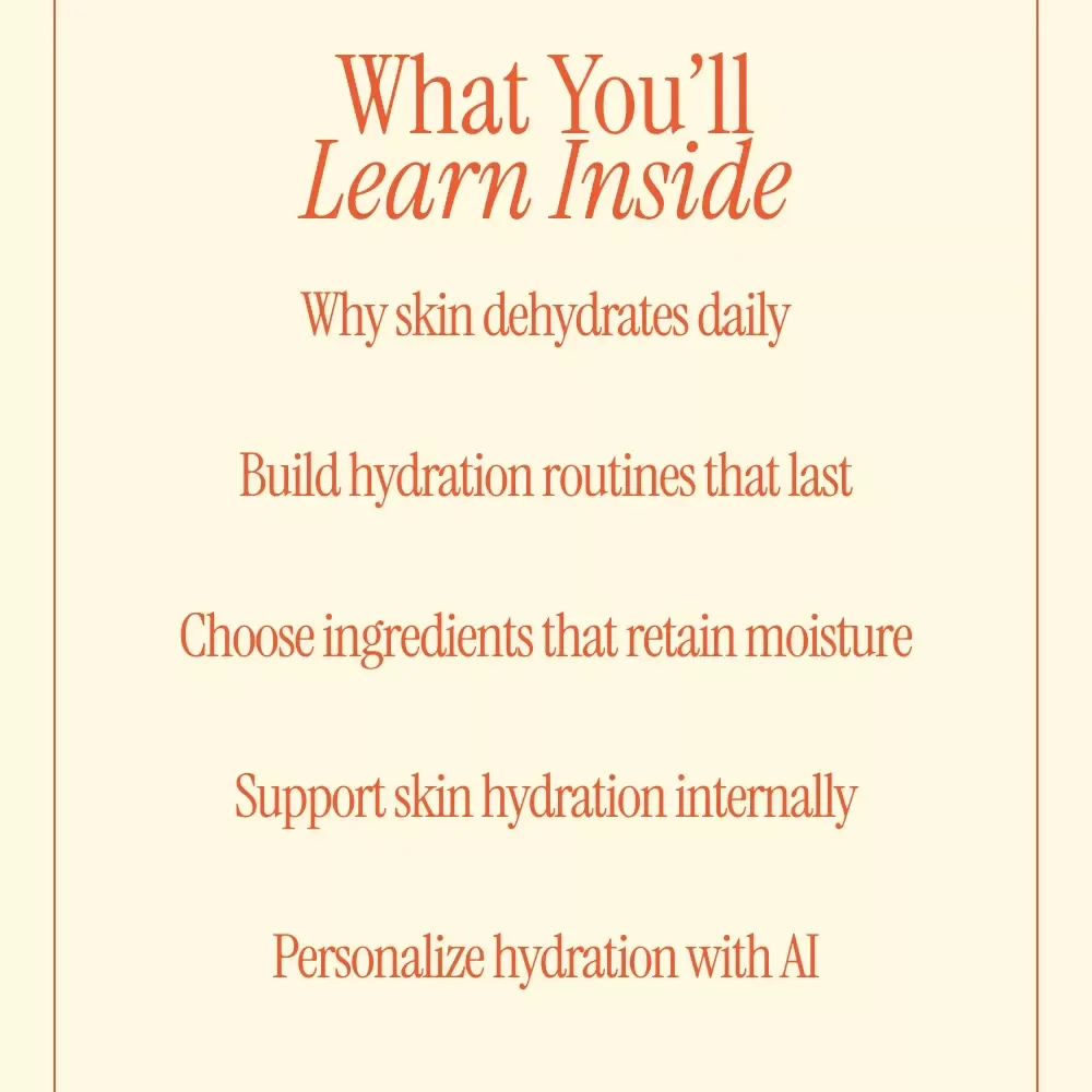 Hydration That Lasts – How to Keep Skin Hydrated All Day | Digital Skincare Ebook Guide