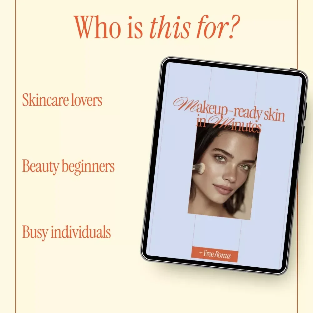 Makeup-Ready Skin in Minutes: Your Ultimate Guide to Pre-Makeup Skincare