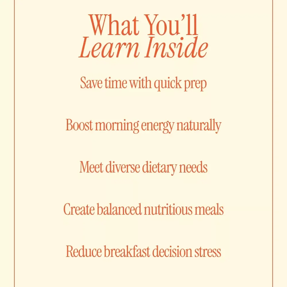 Healthy Smoothie Recipes for Breakfast Ebook | Easy Morning Smoothies, Nutritious & Energizing Recipes Guide