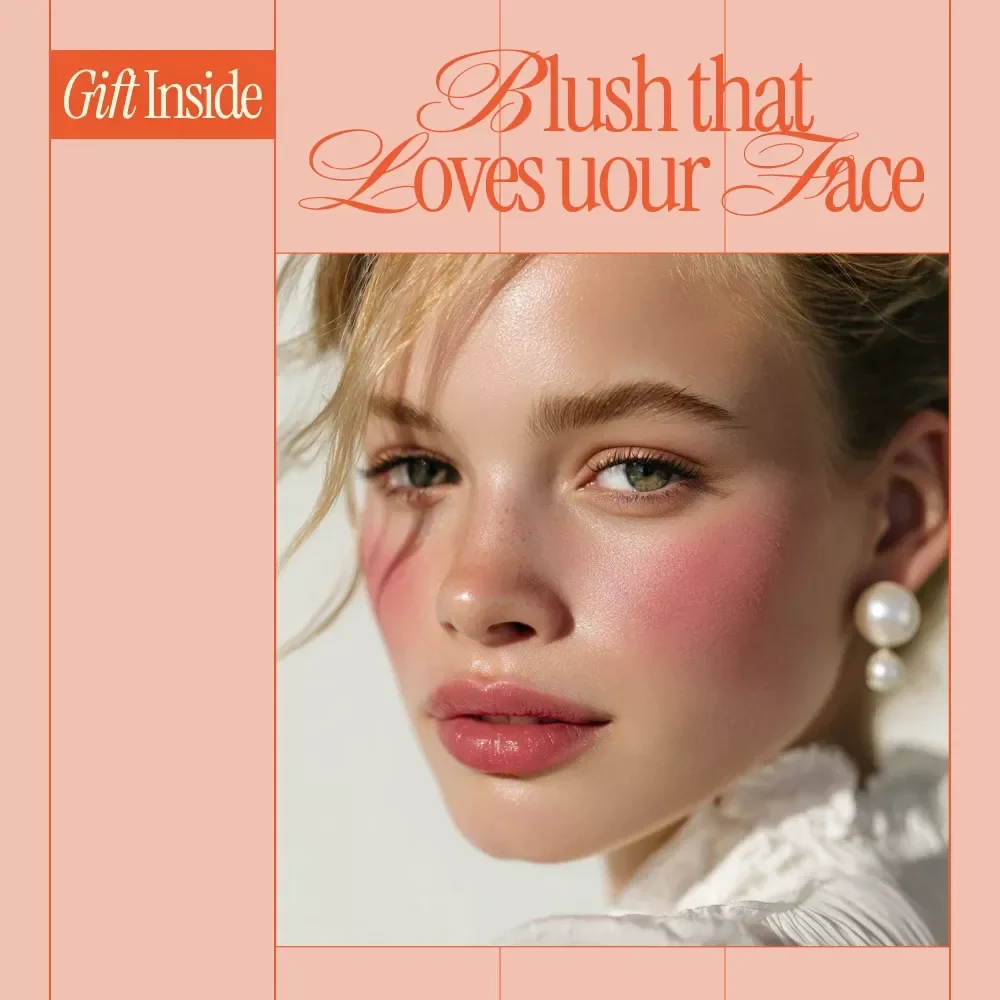 Blush That Loves Your Face – Digital Checklist for how to apply blush for your face shape | Makeup Placement Guide