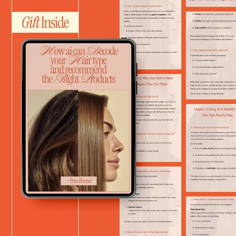 How AI Can Decode Your Hair Type and Recommend the Right Products | Smart AI Hair Guide for Personalized Routines & Product Matching