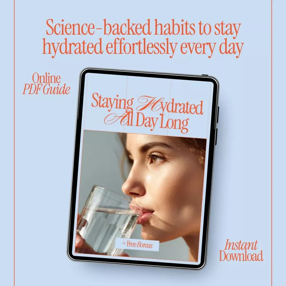 Staying Hydrated All Day Long – Practical Ebook Guide on How to Stay Hydrated Throughout the Day for Energy, Focus & Wellness
