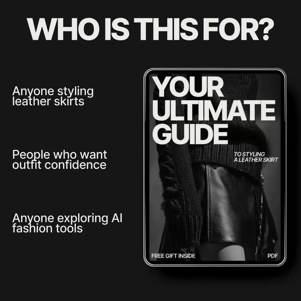 Your Ultimate Guide to Styling a Leather Skirt – What to Wear with a Leather Skirt for Every Occasion, Body Type & Season | Digital Fashion Guide