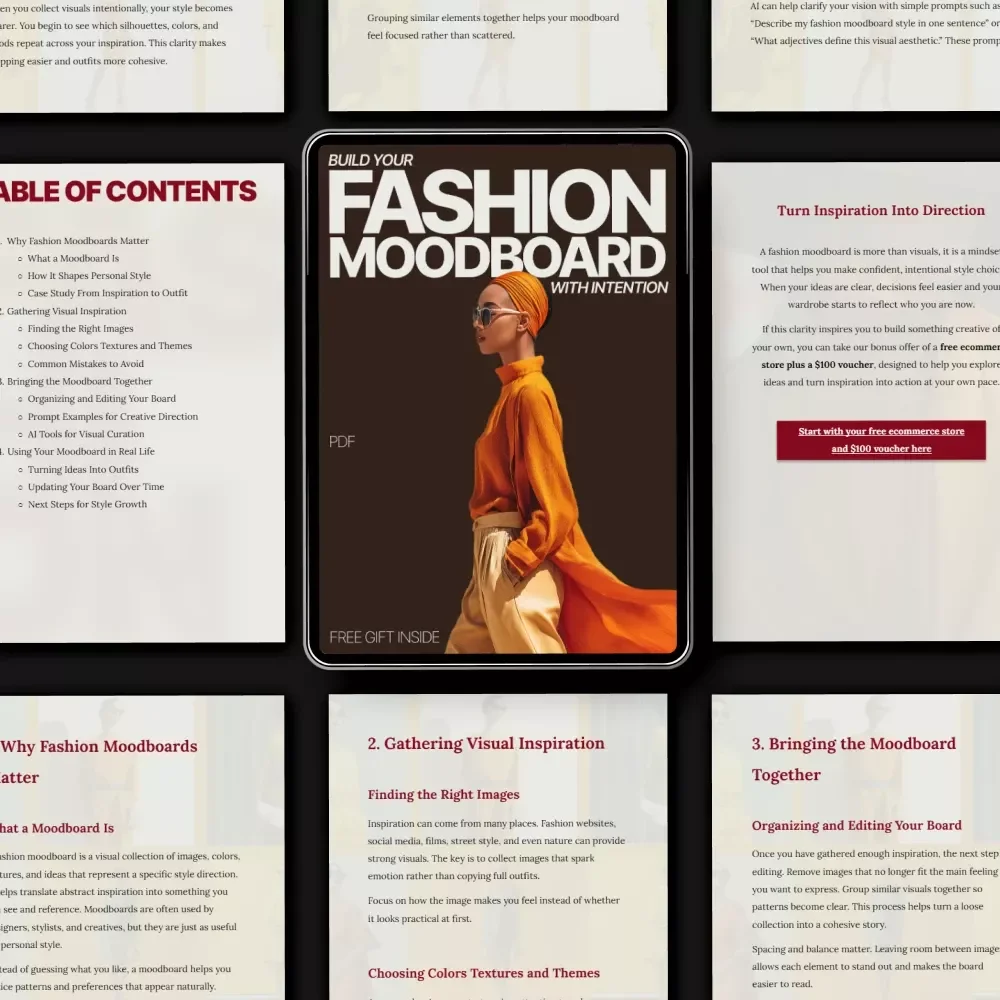 Build Your Fashion Moodboard With Intention - A Guide to Creating a Personalized Fashion Moodboard
