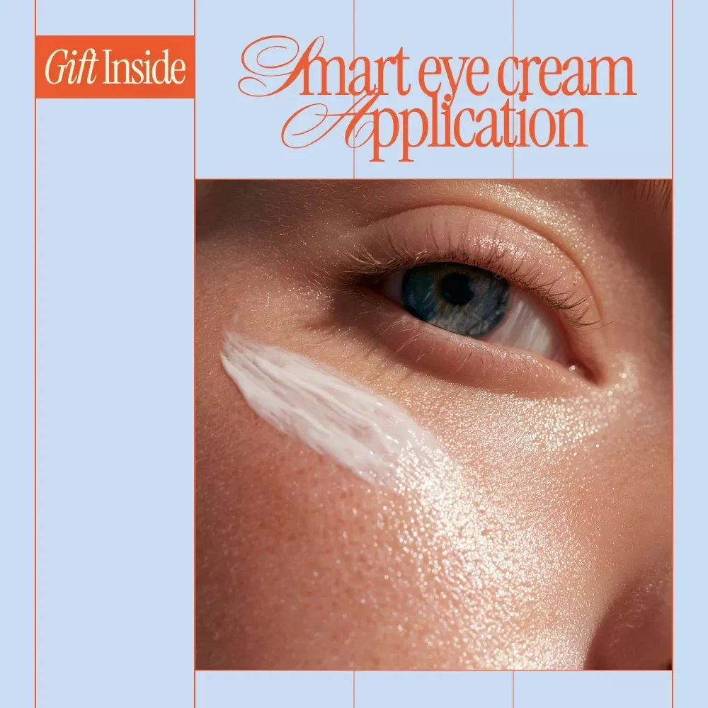 Smart Eye Cream Application – Expert Guide on how to apply eye cream correctly | Skincare Routine, Eye Care Tips, Digital Beauty Guide Download