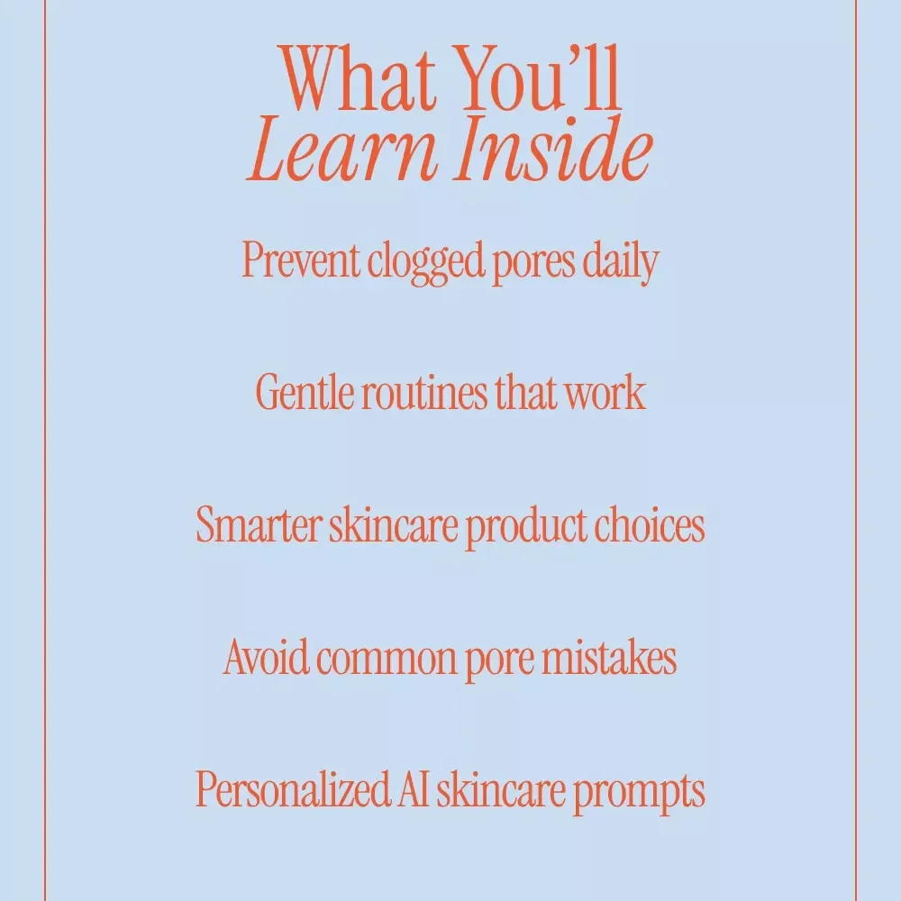 Clear Skin Without the Clog – A Practical Guide on how to prevent clogged pores at home for Calm, Clear-Looking Skin