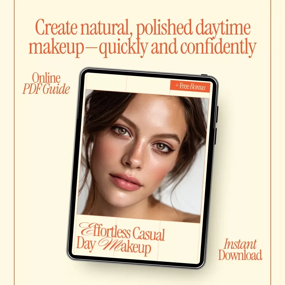 Effortless Casual Day Makeup – Easy Everyday Beauty Guide | what makeup to wear for casual day eBook