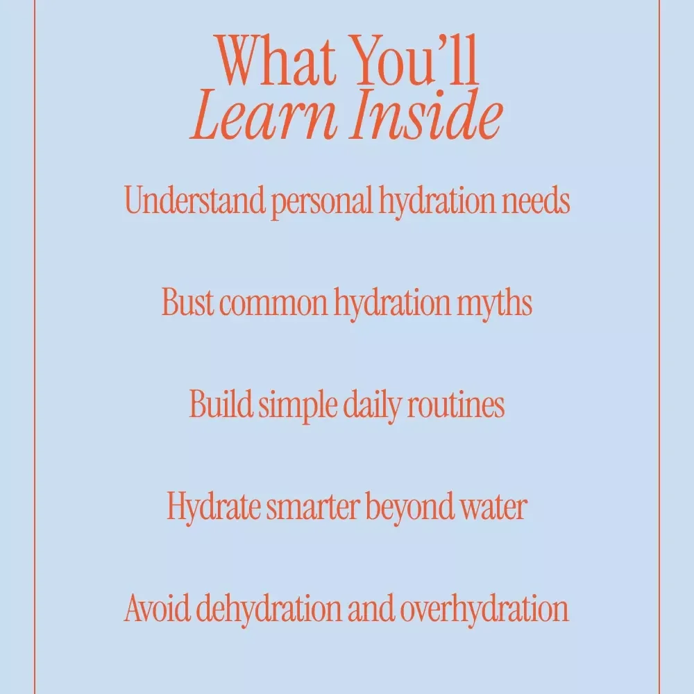 Staying Hydrated All Day Long – Practical Ebook Guide on How to Stay Hydrated Throughout the Day for Energy, Focus & Wellness