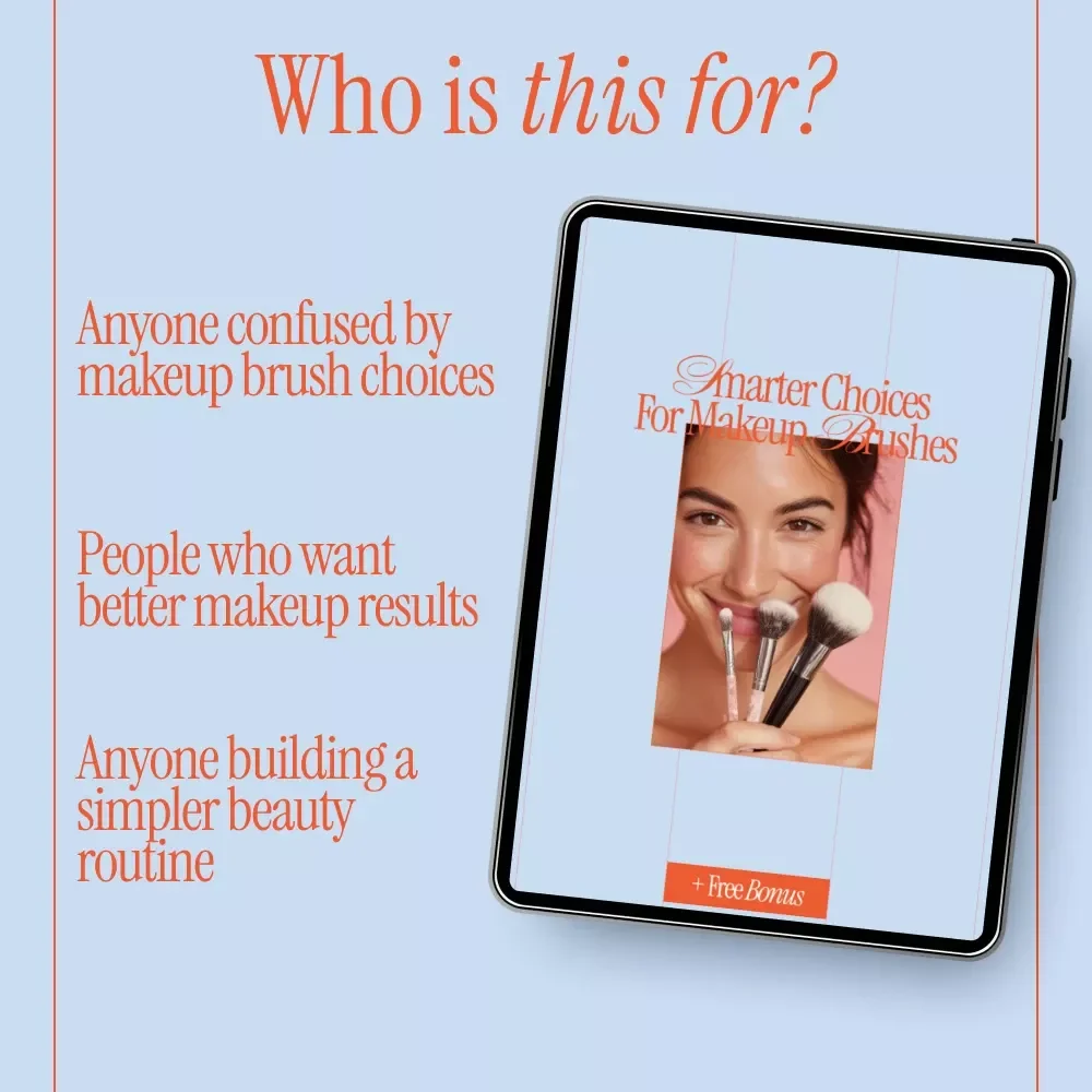 Smarter Choices for Makeup Brushes – Makeup Brush Guide, eBook & Checklist for Choosing the Right Tools